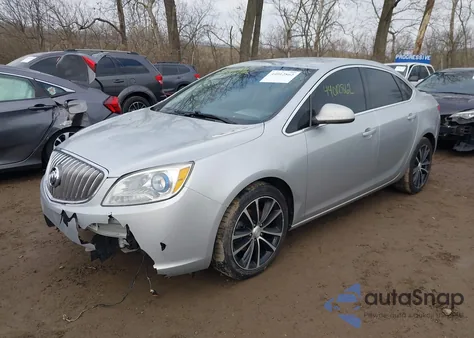 2017 Buick Verano Sport Touring from USA, damaged, VIN 1G4PR5SK5H4102460